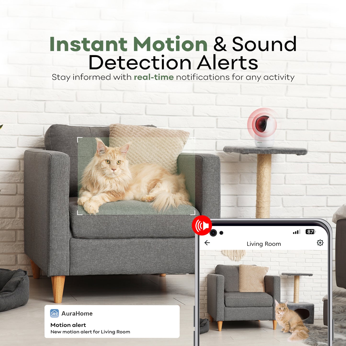 Wifi Indoor Camera for Home Security