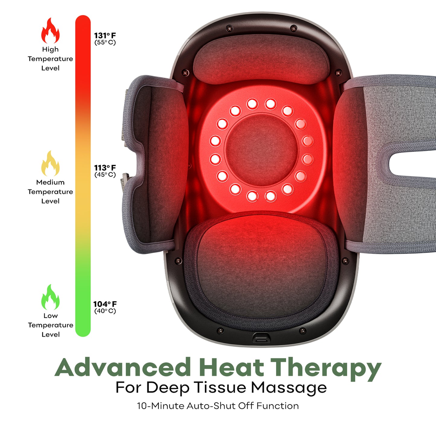 Knee Massager with Red Light Therapy